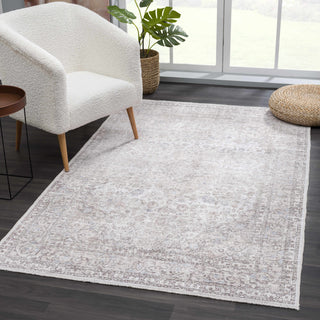 Vintage Cream Washable Area Rug