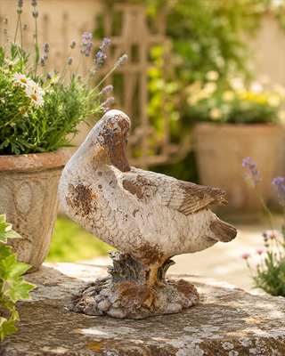 Faux Concrete Duck Sculpture, Choose Your Style