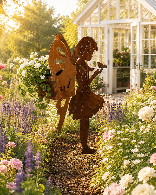 LARGE Garden Fairy Planter
