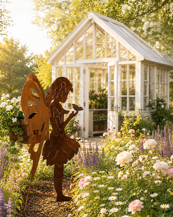 LARGE Garden Fairy Planter