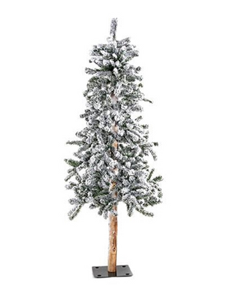 Heavy Flocked Alpine Tree - Choose Your Size