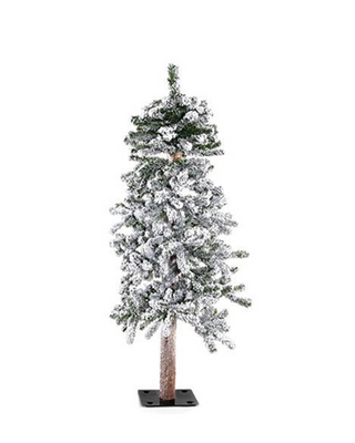 Heavy Flocked Alpine Tree - Choose Your Size