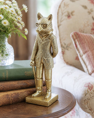 Distinguished Fox Figurine | Dapper Critter Collection