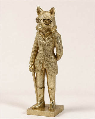 Distinguished Fox Figurine | Dapper Critter Collection