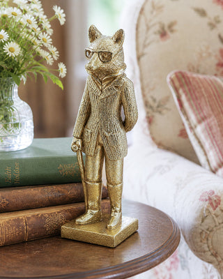 Distinguished Fox Figurine | Dapper Critter Collection