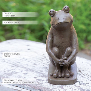 Frog Garden Statue
