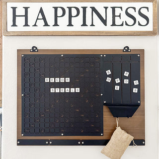 Magnetic Word Puzzle Board Game