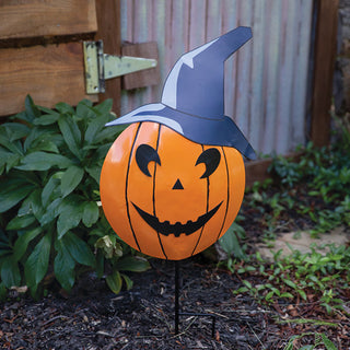 Jack-O-Lantern Garden Stake