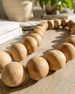 Dried Gourd Ball Garland