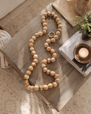 Dried Gourd Ball Garland