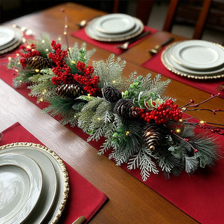 Pre-lit LED Berry Christmas Collection, Choose Your Style