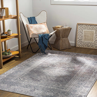 Geometric Washable Area Rug