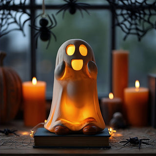 Spooky Cute Glowing Ghost