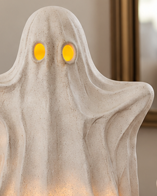 LED Light-Up Glowing Ghosts, Set of 3