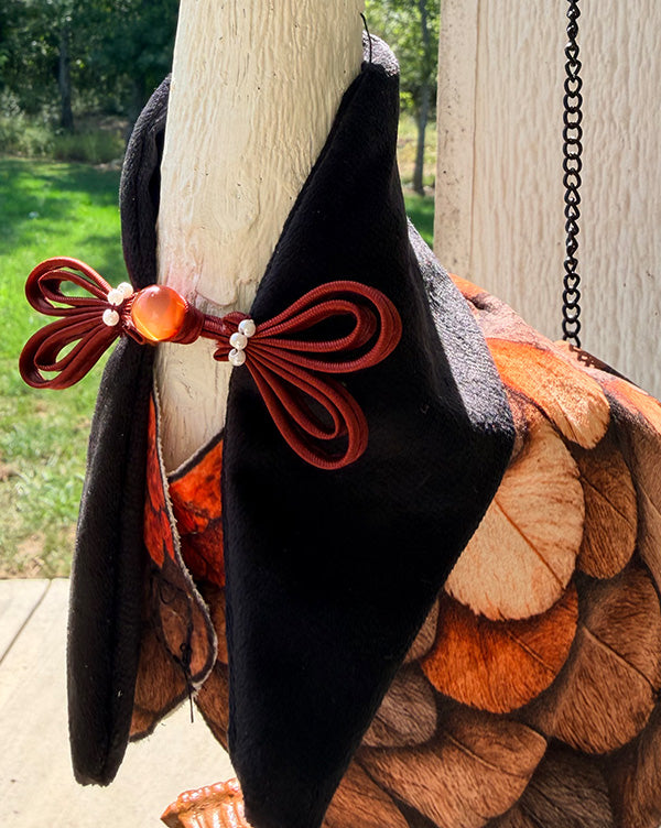 Sculpted Countryside Goose Statue with Costumes | Signs of the Season