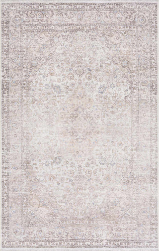 Vintage Cream Washable Area Rug