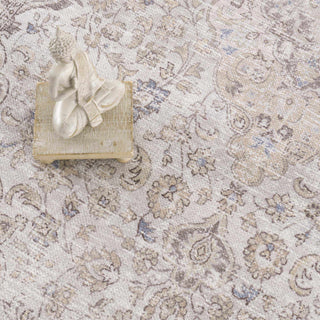 Vintage Cream Washable Area Rug