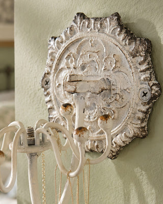 French Country Inspired Spinning Wall Hook
