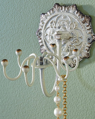 French Country Inspired Spinning Wall Hook