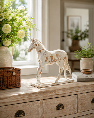 Distressed Roman Horse Statue