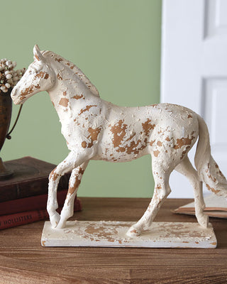 Distressed Roman Horse Statue