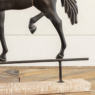 Farmhouse Steed Tabletop Figurine