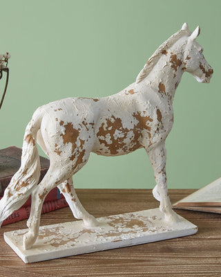 Distressed Roman Horse Statue