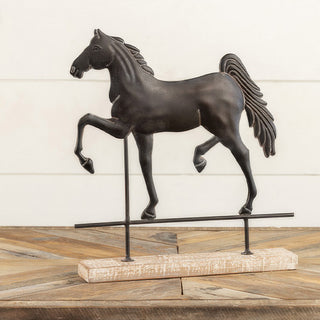 Farmhouse Steed Tabletop Figurine
