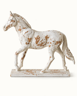 Distressed Roman Horse Statue