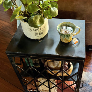 Rolling Industrial Accordion Metal Shelf Cabinet