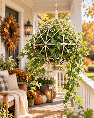 Lush Cascading English Ivy Potted Plant