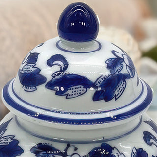 Lotus Chinoiserie Ginger Jar