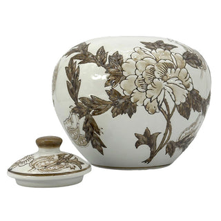 Botanical Ceramic Jars, Choose Your Style