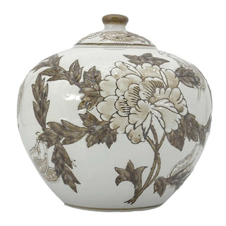 Botanical Ceramic Jars, Choose Your Style