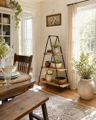 Three Tiered Ladder Tray - Vertical Serving Stand and Display Organizer