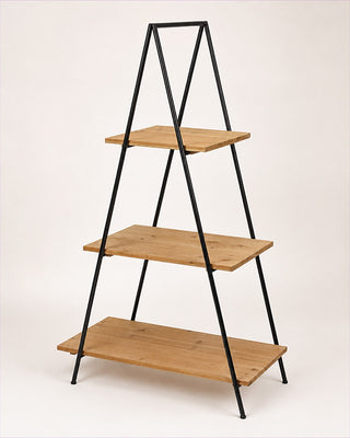 Three Tiered Ladder Tray - Vertical Serving Stand and Display Organizer