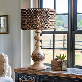 Distressed Farmhouse Lamp, Choose Your Style Decor Steals