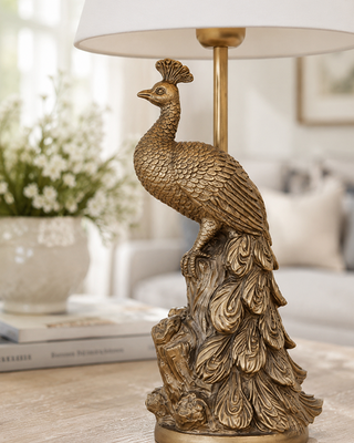 Animal Lamp, Choose Your Style, Dog Fox Peacock Rechargeable Table Lamp