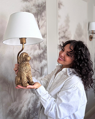 Animal Lamp, Choose Your Style, Dog Fox Peacock Rechargeable Table Lamp