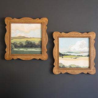 Rustic Romance Landscape Framed Art, Set of 2