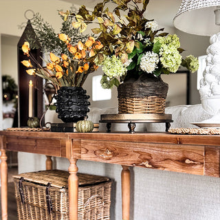 Oversized Rustic Chimney Floor Lantern