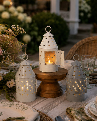 Farmhouse Colors Mini Railroad Lantern, Set of 3
