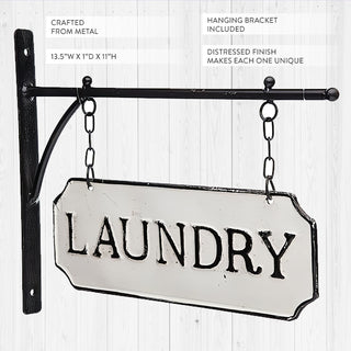 Laundry Hanging Sign