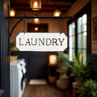 Laundry Hanging Sign