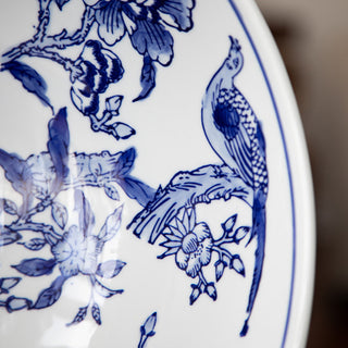 Grand Chinoiserie Rose Pendant Light