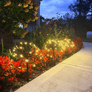 Warm white outdoor pathway LED garden lights