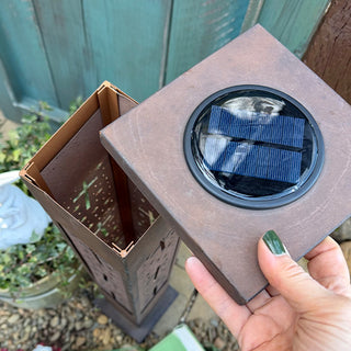 Interchange-a-glow Series: Cross & Stars Light Pillars