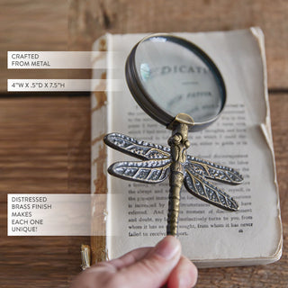 Dragonfly Magnifying Glass Details