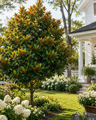 2 Gallon Magnolia Little Gem Live Plant Fragrant White Blooms