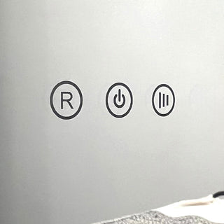 Vanity mirror touch controls brightness color power buttons